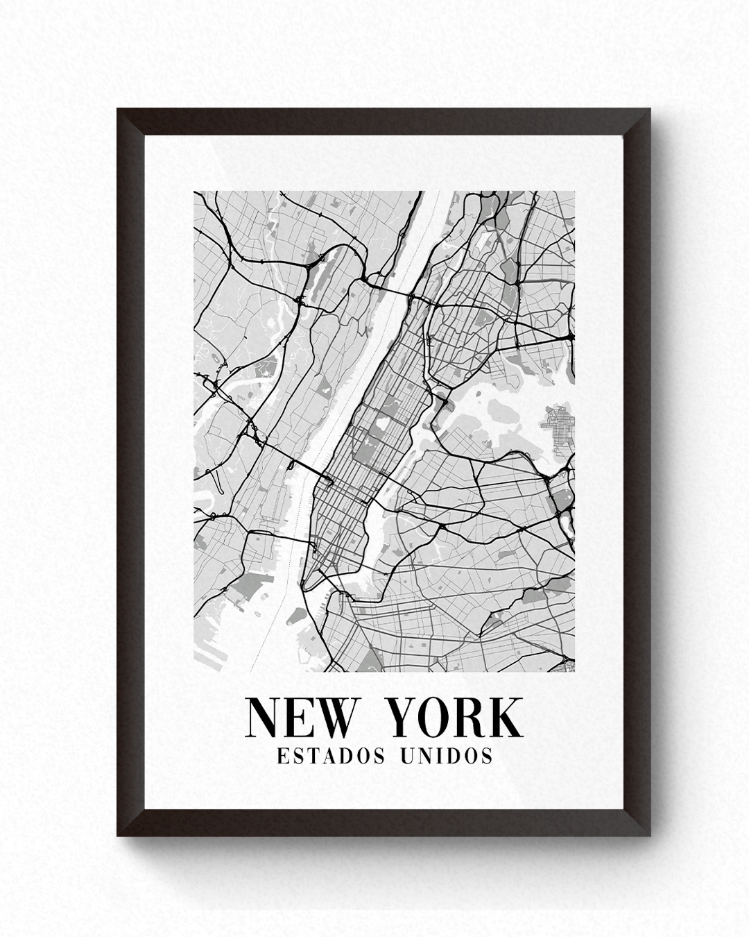 [Cuadro] New York - Ciudades Monocromáticas