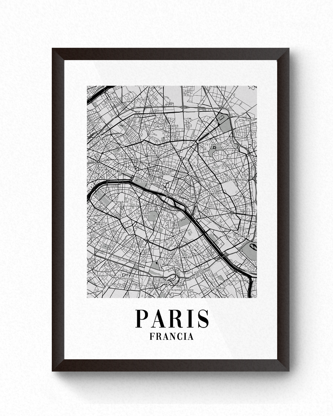 [Cuadro] París - Ciudades Monocromáticas